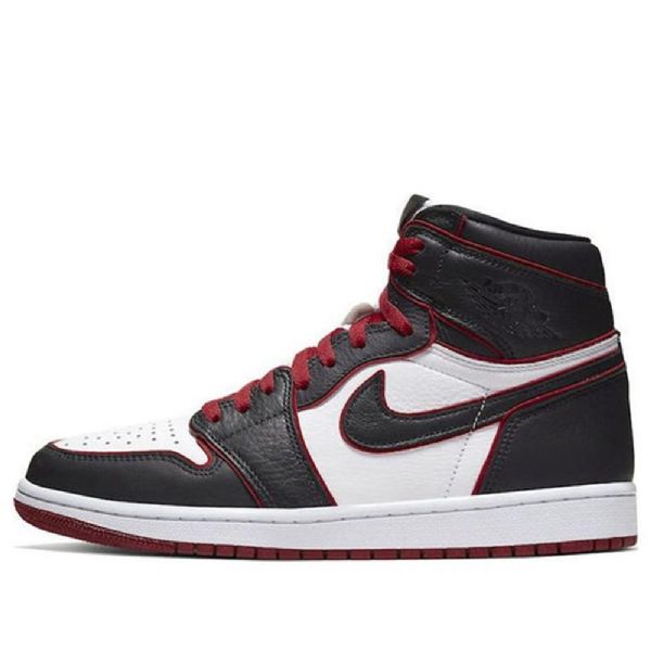 Nike Air Jordan 1 Retro Høje Overdele Og Basketball Sko Til Mænd Sort Hvid