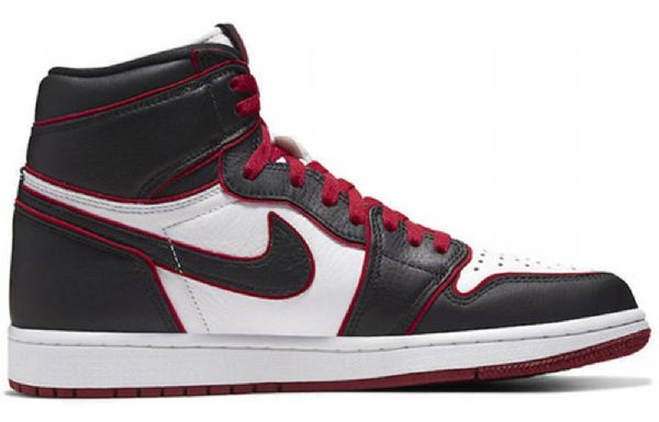 Nike Air Jordan 1 Retro Høje Overdele Og Basketball Sko Til Mænd Sort Hvid