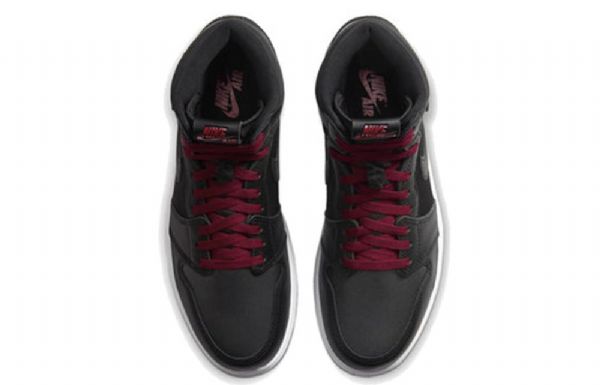 Nike Air Jordan 1 Retro Høje Overdele Og Basketball Sko Til Mænd Sort Rød