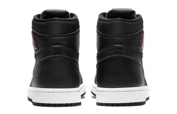 Nike Air Jordan 1 Retro Høje Overdele Og Basketball Sko Til Mænd Sort Rød