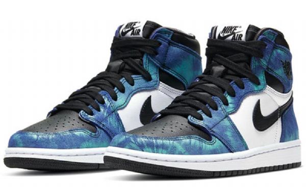 Nike Air Jordan 1 Retro Høje Overdele Og Basketballsko Til Damer Blå