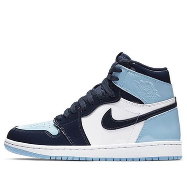Nike Air Jordan 1 Retro Høje Overdele Og Basketballsko Til Damer Blå