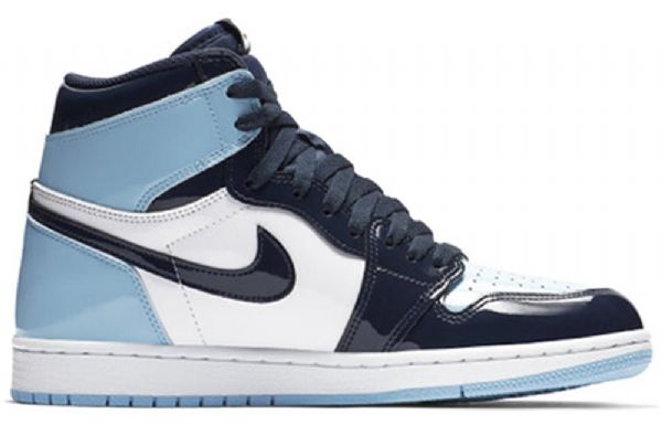 Nike Air Jordan 1 Retro Høje Overdele Og Basketballsko Til Damer Blå