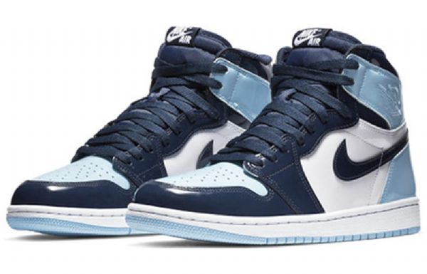 Nike Air Jordan 1 Retro Høje Overdele Og Basketballsko Til Damer Blå