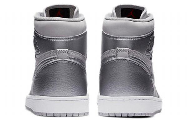 Nike Air Jordan 1 Retro Høje Overdele Og Co.jp Basketball Sko Til Mænd Grå