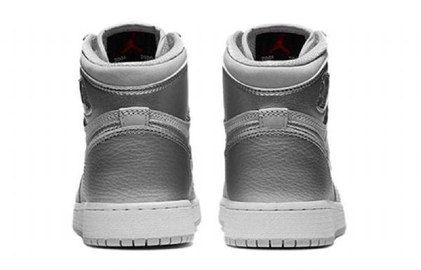Nike Air Jordan 1 Retro Høje Overdele Og Co.jp Gs Basketball Sko Til Mænd Grå