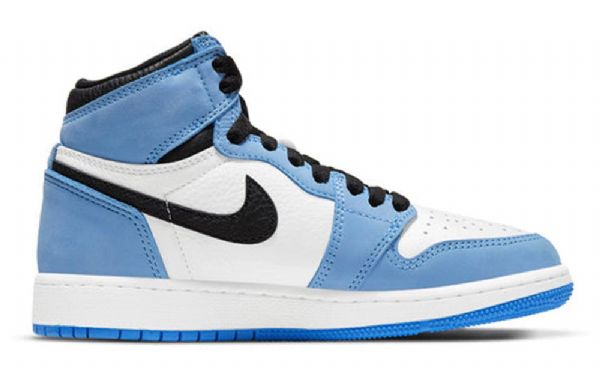 Nike Air Jordan 1 Retro Høje Overdele Og Gs Basketball Sko Til Mænd Blå