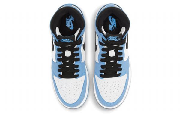 Nike Air Jordan 1 Retro Høje Overdele Og Gs Basketball Sko Til Mænd Blå