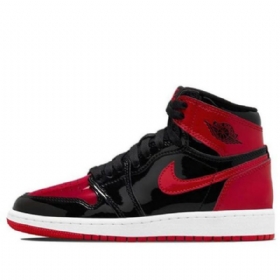 Nike Air Jordan 1 Retro Høje Overdele Og Gs Basketball Sko Til Mænd Hvid Rød