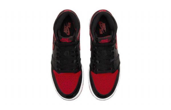 Nike Air Jordan 1 Retro Høje Overdele Og Gs Basketball Sko Til Mænd Hvid Rød