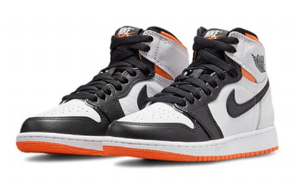 Nike Air Jordan 1 Retro Høje Overdele Og Gs Basketball Sko Til Mænd Orange