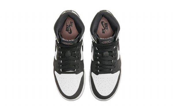 Nike Air Jordan 1 Retro Høje Overdele Og Gs Basketball Sko Til Mænd Sort Grå