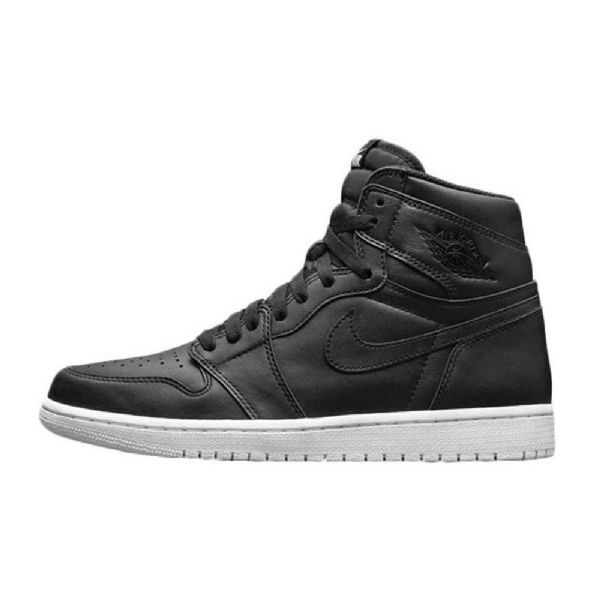 Nike Air Jordan 1 Retro Høje Overdele Og Mandagssko Til Mænd Sort
