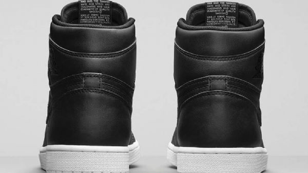 Nike Air Jordan 1 Retro Høje Overdele Og Mandagssko Til Mænd Sort