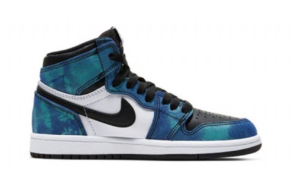 Nike Air Jordan 1 Retro Høje Overdele Og Ps Basketball Sko Til Mænd Blå