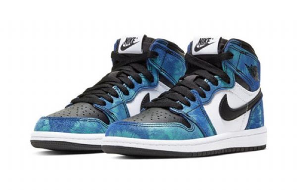 Nike Air Jordan 1 Retro Høje Overdele Og Ps Basketball Sko Til Mænd Blå