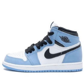 Nike Air Jordan 1 Retro Høje Overdele Og Ps Basketball Sko Til Mænd Blå