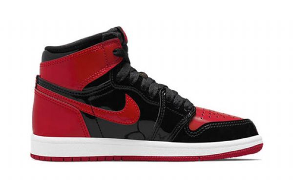 Nike Air Jordan 1 Retro Høje Overdele Og Ps Basketball Sko Til Mænd Hvid Rød