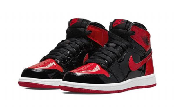 Nike Air Jordan 1 Retro Høje Overdele Og Ps Basketball Sko Til Mænd Hvid Rød