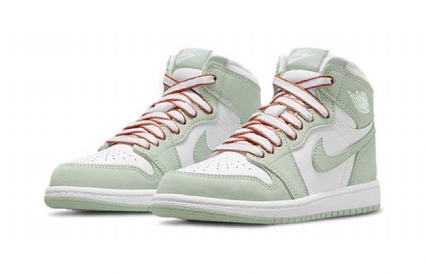 Nike Air Jordan 1 Retro Høje Overdele Og Ps Basketball Sko Til Mænd Mint Hvid