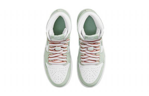 Nike Air Jordan 1 Retro Høje Overdele Og Ps Basketball Sko Til Mænd Mint Hvid