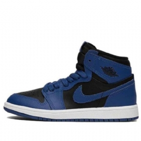 Nike Air Jordan 1 Retro Høje Overdele Og Ps Basketball Sko Til Mænd Mørkeblå