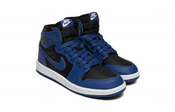Nike Air Jordan 1 Retro Høje Overdele Og Ps Basketball Sko Til Mænd Mørkeblå