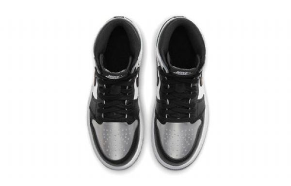 Nike Air Jordan 1 Retro Høje Overdele Og Ps Basketball Sko Til Mænd Sølv