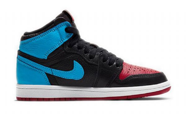 Nike Air Jordan 1 Retro Høje Overdele Og Ps Basketball Sko Til Mænd Sort Blå