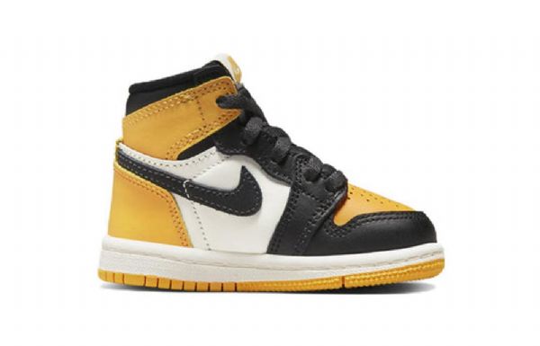 Nike Air Jordan 1 Retro Høje Overdele Og Td Sko Til Mænd Gul