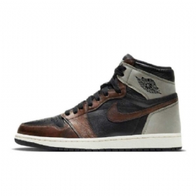 Nike Air Jordan 1 Retro Høje Overdele Patina Sko Til Damer Flerfarvet