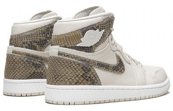 Nike Air Jordan 1 Retro Høje Overdele Premium Basketball Sko Til Damer Grå