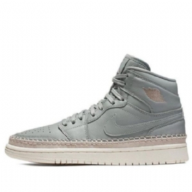 Nike Air Jordan 1 Retro Høje Overdele Premium Basketball Sko Til Damer Grøn