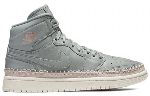 Nike Air Jordan 1 Retro Høje Overdele Premium Basketball Sko Til Damer Grøn