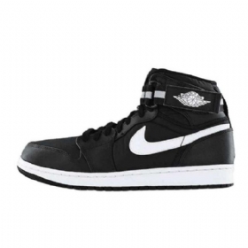 Nike Air Jordan 1 Retro Høje Overdele Reima Sko Til Mænd Sort Hvid