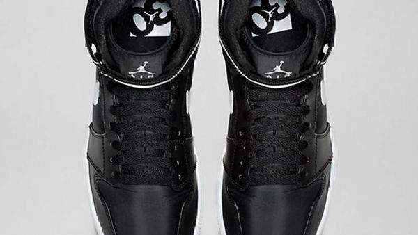 Nike Air Jordan 1 Retro Høje Overdele Reima Sko Til Mænd Sort Hvid