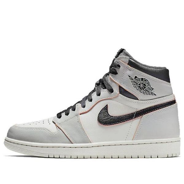 Nike Air Jordan 1 Retro Høje Overdele Sb Basketball Sko Til Mænd Grå