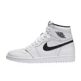 Nike Air Jordan 1 Retro Høje Overdele Yin Yang Sko Til Mænd Hvid