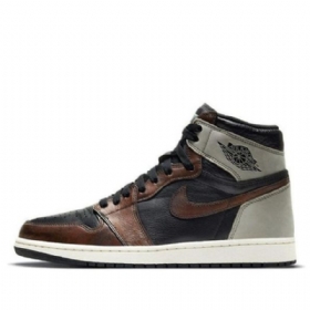 Nike Air Jordan 1 Retro Høje Toppe Og Basketballsko Til Mænd Army Grøn