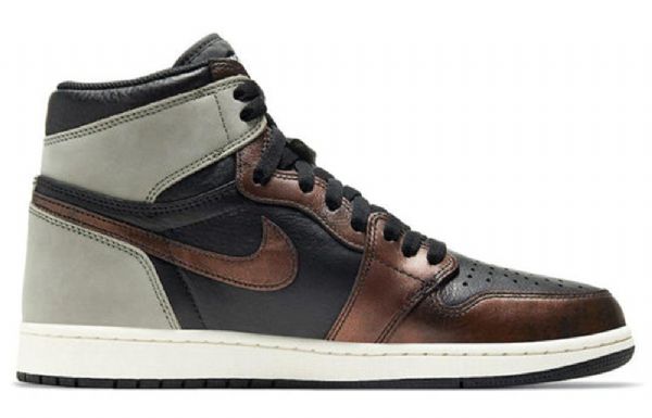 Nike Air Jordan 1 Retro Høje Toppe Og Basketballsko Til Mænd Army Grøn