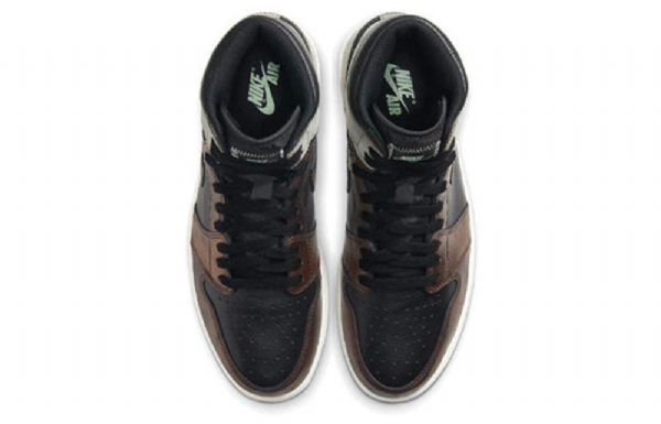Nike Air Jordan 1 Retro Høje Toppe Og Basketballsko Til Mænd Army Grøn