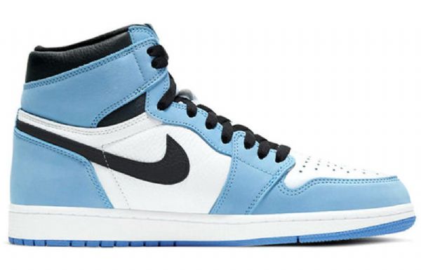 Nike Air Jordan 1 Retro Høje Toppe Og Basketballsko Til Mænd Blå