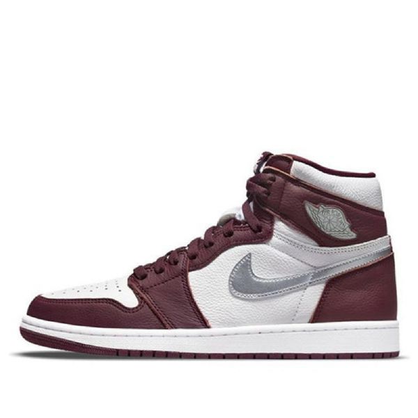 Nike Air Jordan 1 Retro Høje Toppe Og Basketballsko Til Mænd Burgundy