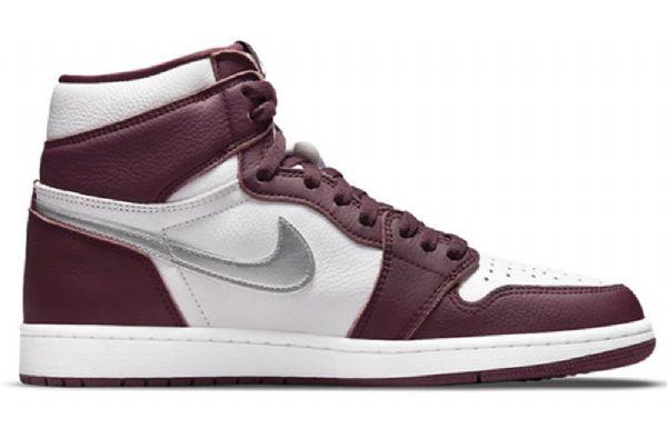 Nike Air Jordan 1 Retro Høje Toppe Og Basketballsko Til Mænd Burgundy