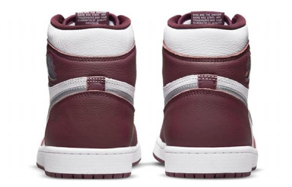 Nike Air Jordan 1 Retro Høje Toppe Og Basketballsko Til Mænd Burgundy