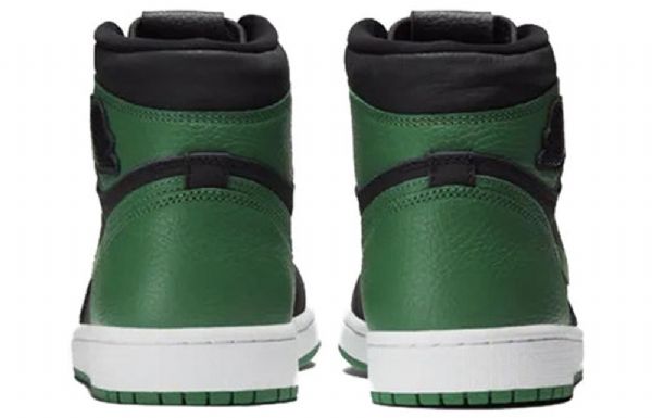 Nike Air Jordan 1 Retro Høje Toppe Og Basketballsko Til Mænd Grøn