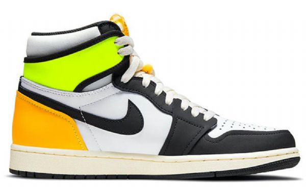 Nike Air Jordan 1 Retro Høje Toppe Og Basketballsko Til Mænd Guld