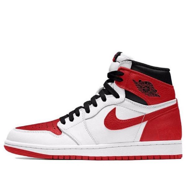Nike Air Jordan 1 Retro Høje Toppe Og Basketballsko Til Mænd Hvid