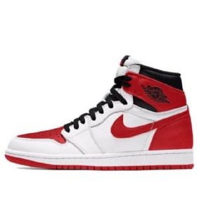 Nike Air Jordan 1 Retro Høje Toppe Og Basketballsko Til Mænd Hvid