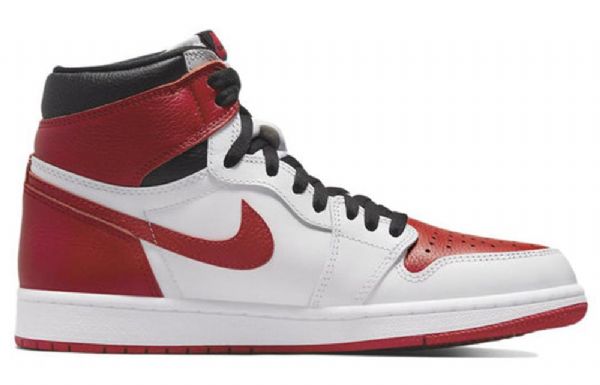 Nike Air Jordan 1 Retro Høje Toppe Og Basketballsko Til Mænd Hvid